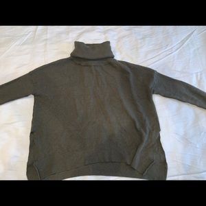 Olive Green Turtle Neck